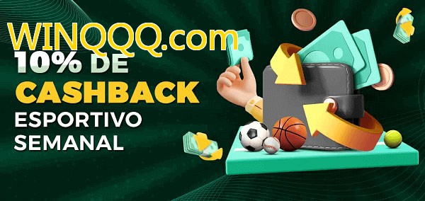 10% de bônus de cashback na WINQQQ.com