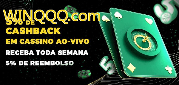 Promoções do cassino ao Vivo WINQQQ.com